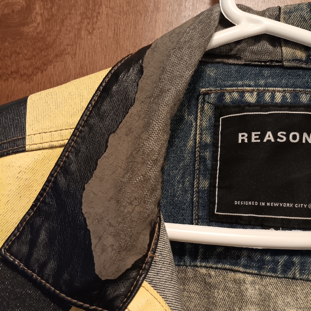 Reason Women's Multicolor Patchwork Bomber Jacket - image 3